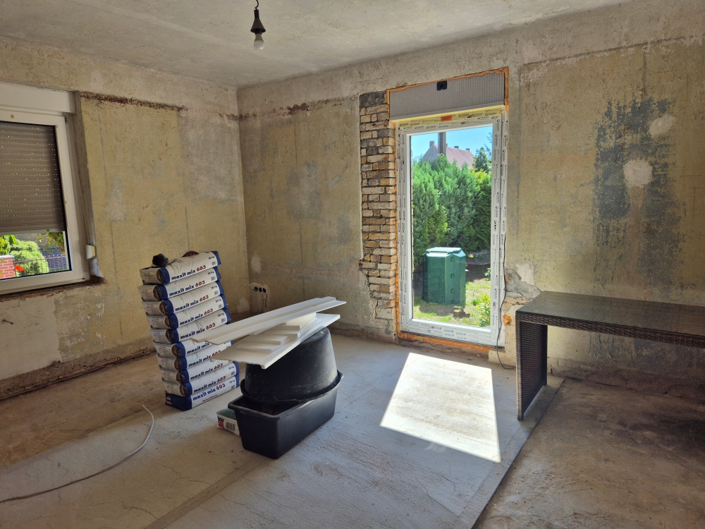 Wohnzimmer EG (Rohbau)