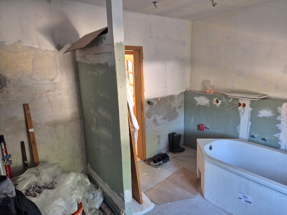 Badezimmer EG (Rohbau)
