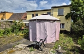 Hausansicht Garten